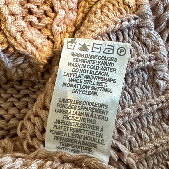 RW&CO. Pink/tan Knit Sweater - Picture 6 of 6